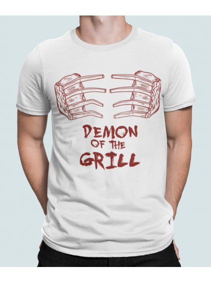 Tričko s potiskem Demon of the grill