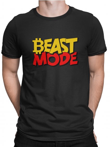 Tričko s potiskem Beast mode