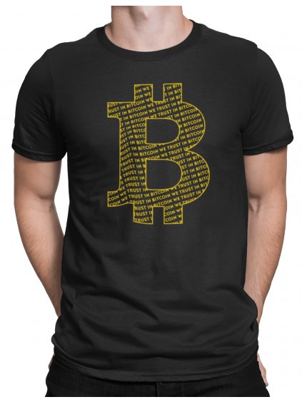 Tričko s potiskem Bitcoin 1