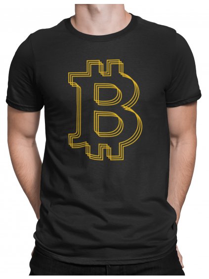 Tričko s potiskem Bitcoin