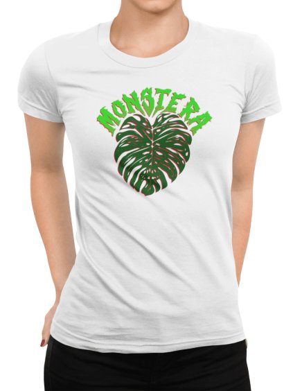 Tričko s potiskem LADIS monstera