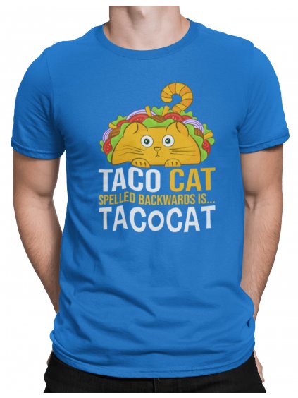Tričko s potiskem Taco cat