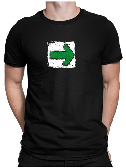 Tričko Zelená šipka