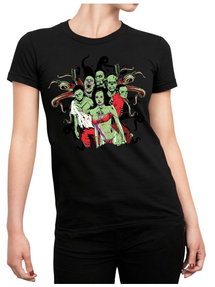 Tričko s potiskem Zombie Parta