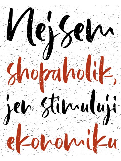 Nejsem shopaholik na svetle