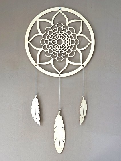 Dřevěný lapač snů