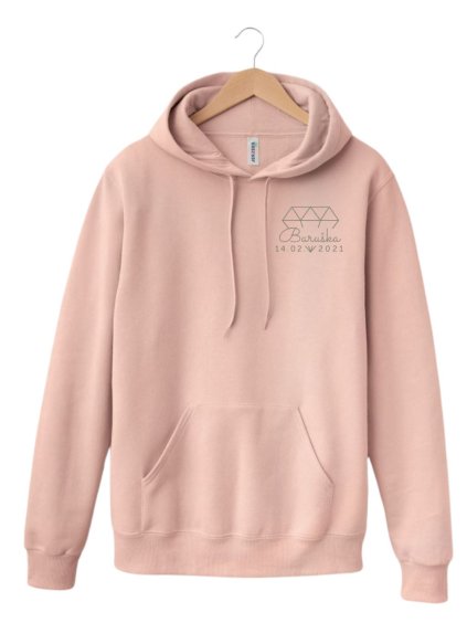 Mikina s výšivkou | Jméno a datum 2