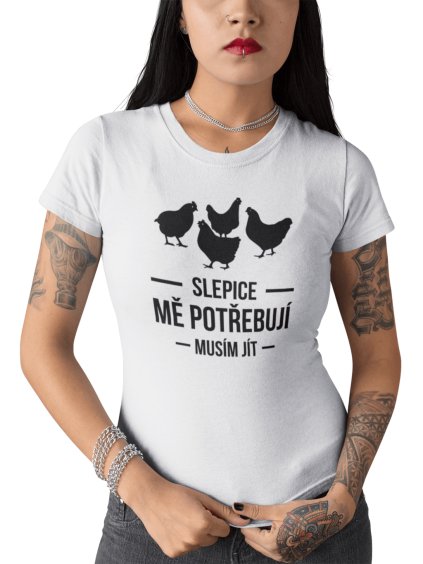 tattooed girl mockup standing while wearing a round neck tee against a solid color background a17178 (1) (1)