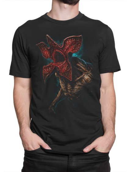 Tričko s potiskem stranger things - demogorgon beast
