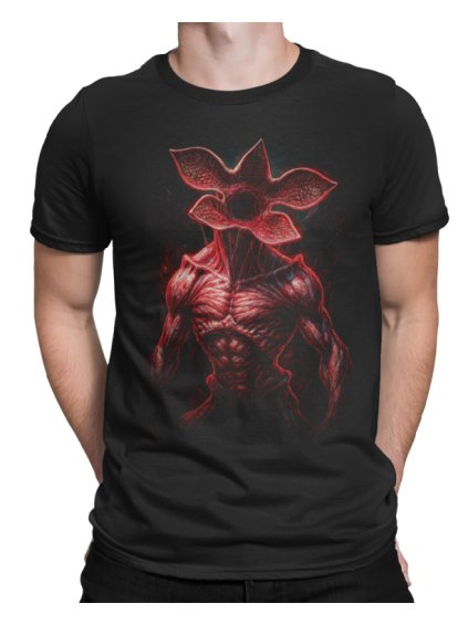 Tričko s potiskem stranger things - demogorgon scream