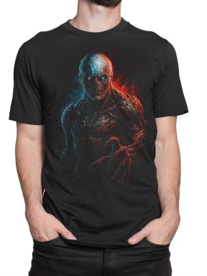 Tričko s potiskem stranger things - vecna