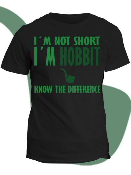 Tričko s potiskem I am Hobbit