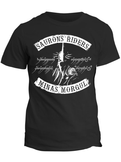 Tričko s potiskem Pán Prstenů Saurons Riders