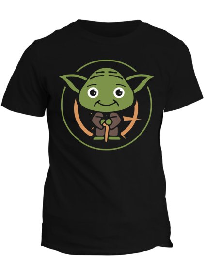 Tričko s potiskem Star Wars Roztomilý Yoda