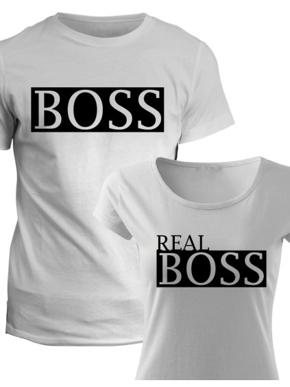 Trička pro páry Boss