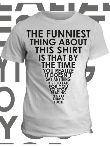 Tričko s potiskem Funny Shirt