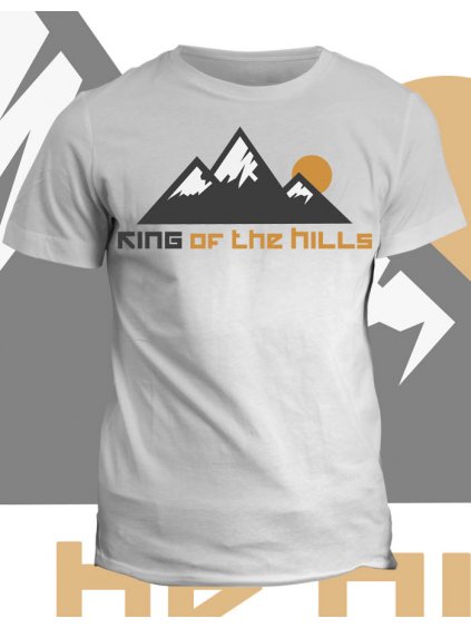 Tričko s potiskem King of the hills