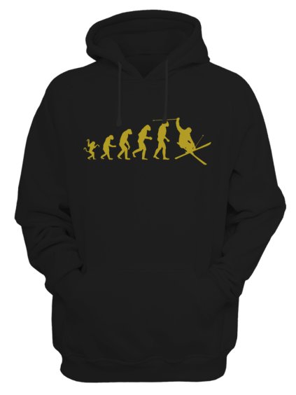 Pánská mikina Evolution of skier