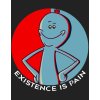 Tričko s potiskem Rick and Morty Existence
