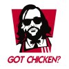 Tričko game of thrones - Got chicken