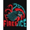 Tričko game of thrones - Fire and ice