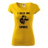 Tričko s potiskem MY SPACE