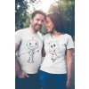 Trička pro páry Robot Love