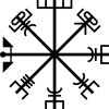 vikings symbol černé min
