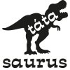 Tričko s potiskem Táta Saurus