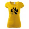 Tričko s potiskem Tlapka