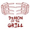 Tričko s potiskem Demon of the grill