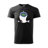 Tričko s potiskem Fish mind