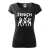 Tričko s potiskem Ženich