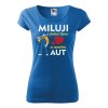 Tričko s potiskem Milovník Aut