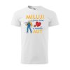 Tričko s potiskem Milovník Aut