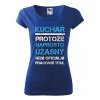 Tričko s potiskem Naprosto úžasný kuchař