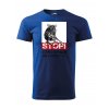 Tričko s potiskem Stop testování