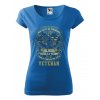 Tričko s potiskem Blood sweat and tears veteran