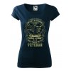 Tričko s potiskem Blood sweat and tears veteran