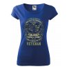 Tričko s potiskem Blood sweat and tears veteran