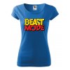 Tričko s potiskem Beast mode