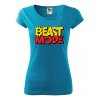 Tričko s potiskem Beast mode