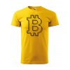 Tričko s potiskem Bitcoin