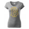 Tričko s potiskem Bitcoin