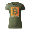 Tričko s potiskem Bitcoin level