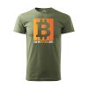 Tričko s potiskem Bitcoin level