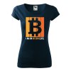 Tričko s potiskem Bitcoin level
