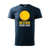 Tričko s potiskem Bitcoin never sleep