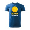 Tričko s potiskem Bitcoin never sleep