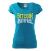 Tričko s potiskem Bitcoin unstopable